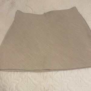 Wilfred Taupe Mini Skirt